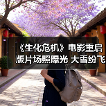 《生化危机》电影重启版片场照曝光 大雪纷飞的浣熊市（图2）