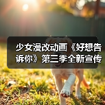 少女漫改动画《好想告诉你》第三季全新宣传预告放出 8月1日起Netflix独占播出(图4) 少女漫改动画《好想告诉你》第三季全新宣传预告放出 8月1日起Netflix独占播出(图4)