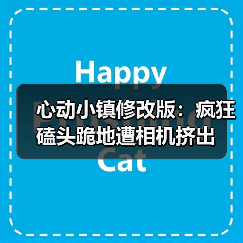 心动小镇修改版：疯狂磕头跪地遭相机挤出（图1）