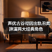 声优古谷彻因出轨丑闻辞演两大经典角色