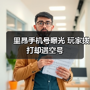 里昂手机号曝光 玩家拨打却遇空号(图1) 里昂手机号曝光 玩家拨打却遇空号(图1)