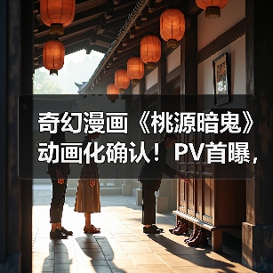 奇幻漫画《桃源暗鬼》动画化确认！PV首曝，鬼族命运如何？（图3）