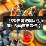 《S级怪兽被误认成小猫》动画首曝宣传片!转生骑士的奇幻冒险即将开启(图3) 《S级怪兽被误认成小猫》动画首曝宣传片!转生骑士的奇幻冒险即将开启(图3)