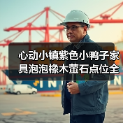 心动小镇紫色小鸭子家具泡泡橡木萤石点位全攻略（图1）