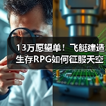 13万愿望单!飞艇建造生存RPG如何征服天空?(图1) 13万愿望单!飞艇建造生存RPG如何征服天空?(图1)
