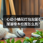 心动小镇花灯泡泡萤石溜溜橡木位置怎么找？攻略汇总（图2）