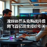 流媒体巨头竞购战升级 网飞百亿现金报价引关注（图1）