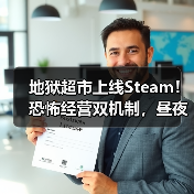 地狱超市上线Steam!恐怖经营双机制,昼夜生存挑战如何应对?(图2) 地狱超市上线Steam!恐怖经营双机制,昼夜生存挑战如何应对?(图2)