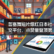 蕾塞舞短片爆红日本社交平台,点赞量登顶第二!(图1) 蕾塞舞短片爆红日本社交平台,点赞量登顶第二!(图1)
