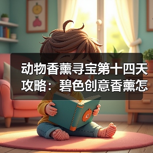 动物香薰寻宝第十四天攻略:碧色创意香薰怎么拍?(图3) 动物香薰寻宝第十四天攻略:碧色创意香薰怎么拍?(图3)