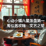 心动小镇六星落盘第一周位置攻略：文艺之星林高观星获取点解析（图1）