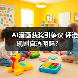 AI漫画获奖引争议 评选规则真透明吗?(图2) AI漫画获奖引争议 评选规则真透明吗?(图2)