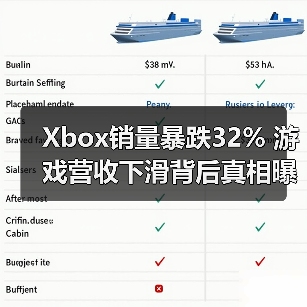 Xbox销量暴跌32% 游戏营收下滑背后真相曝光(图2) Xbox销量暴跌32% 游戏营收下滑背后真相曝光(图2)