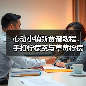 心动小镇新食谱教程：手打柠檬茶与草莓柠檬茶制作全攻略（图2）