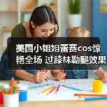 美国小姐姐蕾赛cos惊艳全场 过膝袜勒腿效果太顶了（图4）