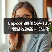 Capcom股价飙升12%！老游戏逆袭+《生化危机9》预购破预期（图4）