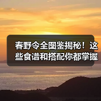 春野令全图鉴揭秘!这些食谱和搭配你都掌握了吗?(图3) 春野令全图鉴揭秘!这些食谱和搭配你都掌握了吗?(图3)