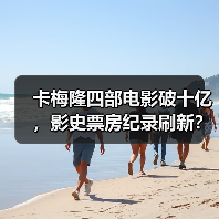 卡梅隆四部电影破十亿,影史票房纪录刷新?(图2) 卡梅隆四部电影破十亿,影史票房纪录刷新?(图2)