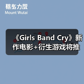 《Girls Band Cry》新作电影+衍生游戏将推出？（图1）