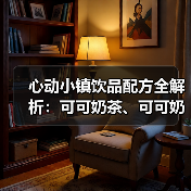 心动小镇饮品配方全解析：可可奶茶、可可奶昔怎么制作？（图4）