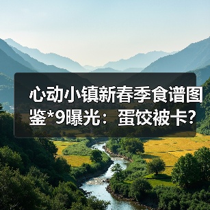 心动小镇新春季食谱图鉴*9曝光：蛋饺被卡？其他食谱一览（图3）