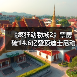 《疯狂动物城2》票房破14.6亿登顶迪士尼动画榜首！（图1）
