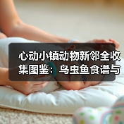 心动小镇动物新邻全收集图鉴：鸟虫鱼食谱与作物花朵攻略（图1）