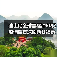 迪士尼全球票房冲60亿 疫情后首次刷新创纪录（图1）