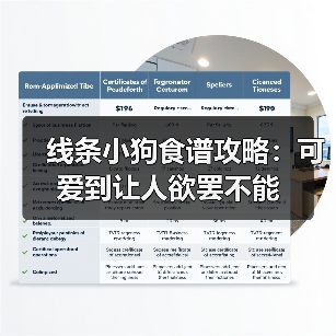 线条小狗食谱攻略：可爱到让人欲罢不能（图4）