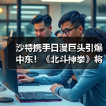 沙特携手日漫巨头引爆中东!《北斗神拳》将如何登陆阿拉伯市场?(图3) 沙特携手日漫巨头引爆中东!《北斗神拳》将如何登陆阿拉伯市场?(图3)