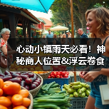 心动小镇雨天必看！神秘商人位置&浮云卷食谱全解析（图3）