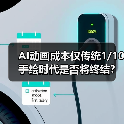 AI动画成本仅传统1/10 手绘时代是否将终结？（图1）