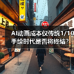 AI动画成本仅传统1/10 手绘时代是否将终结？（图4）