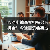 心动小镇画卷相框最后机会！今晚音乐会完成任务即可获得（图1）