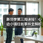 新邻季第三周速报!心动小镇任务事件全解析(图2) 新邻季第三周速报!心动小镇任务事件全解析(图2)
