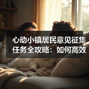 心动小镇居民意见征集任务全攻略:如何高效收集12个盖章?(图2) 心动小镇居民意见征集任务全攻略:如何高效收集12个盖章?(图2)
