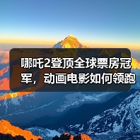 哪吒2登顶全球票房冠军,动画电影如何领跑2025?(图3) 哪吒2登顶全球票房冠军,动画电影如何领跑2025?(图3)