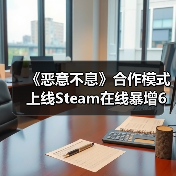 《恶意不息》合作模式上线Steam在线暴增6万创纪录(图1) 《恶意不息》合作模式上线Steam在线暴增6万创纪录(图1)