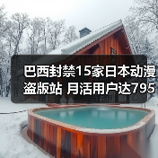 巴西封禁15家日本动漫盗版站 月活用户达795万(图1) 巴西封禁15家日本动漫盗版站 月活用户达795万(图1)