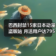 巴西封禁15家日本动漫盗版站 月活用户达795万(图3) 巴西封禁15家日本动漫盗版站 月活用户达795万(图3)