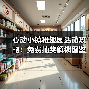 心动小镇稚趣园活动攻略：免费抽奖解锁图鉴技巧（图3）
