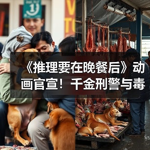 《推理要在晚餐后》动画官宣！千金刑警与毒舌管家搭档上演搞笑推理（图3）