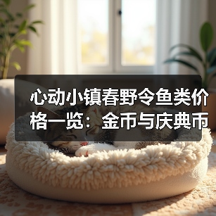 心动小镇春野令鱼类价格一览：金币与庆典币购买攻略（图1）