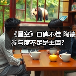 《星空》口碑不佳 陶德参与度不足是主因?(图2) 《星空》口碑不佳 陶德参与度不足是主因?(图2)