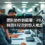 团队协作的极限:20人挑战832次的惊人难度?(图3) 团队协作的极限:20人挑战832次的惊人难度?(图3)