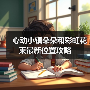 心动小镇朵朵和彩虹花束最新位置攻略（图3）