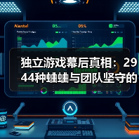 独立游戏幕后真相:2944种蛐蛐与团队坚守的幕后故事(图1) 独立游戏幕后真相:2944种蛐蛐与团队坚守的幕后故事(图1)