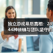 独立游戏幕后真相:2944种蛐蛐与团队坚守的幕后故事(图4) 独立游戏幕后真相:2944种蛐蛐与团队坚守的幕后故事(图4)