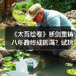 《太吾绘卷》断剑重铸八年路终成圆满?试玩版亮相线下活动全记录(图4) 《太吾绘卷》断剑重铸八年路终成圆满?试玩版亮相线下活动全记录(图4)