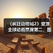 《疯狂动物城2》登顶全球动画票房第二，国产动画仍居首（图2）